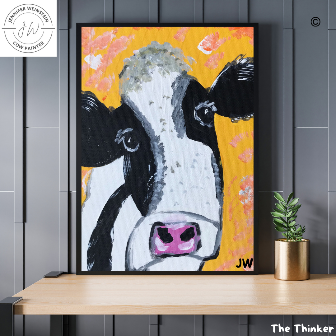 The Thinker | 11"w x 17"h poster print